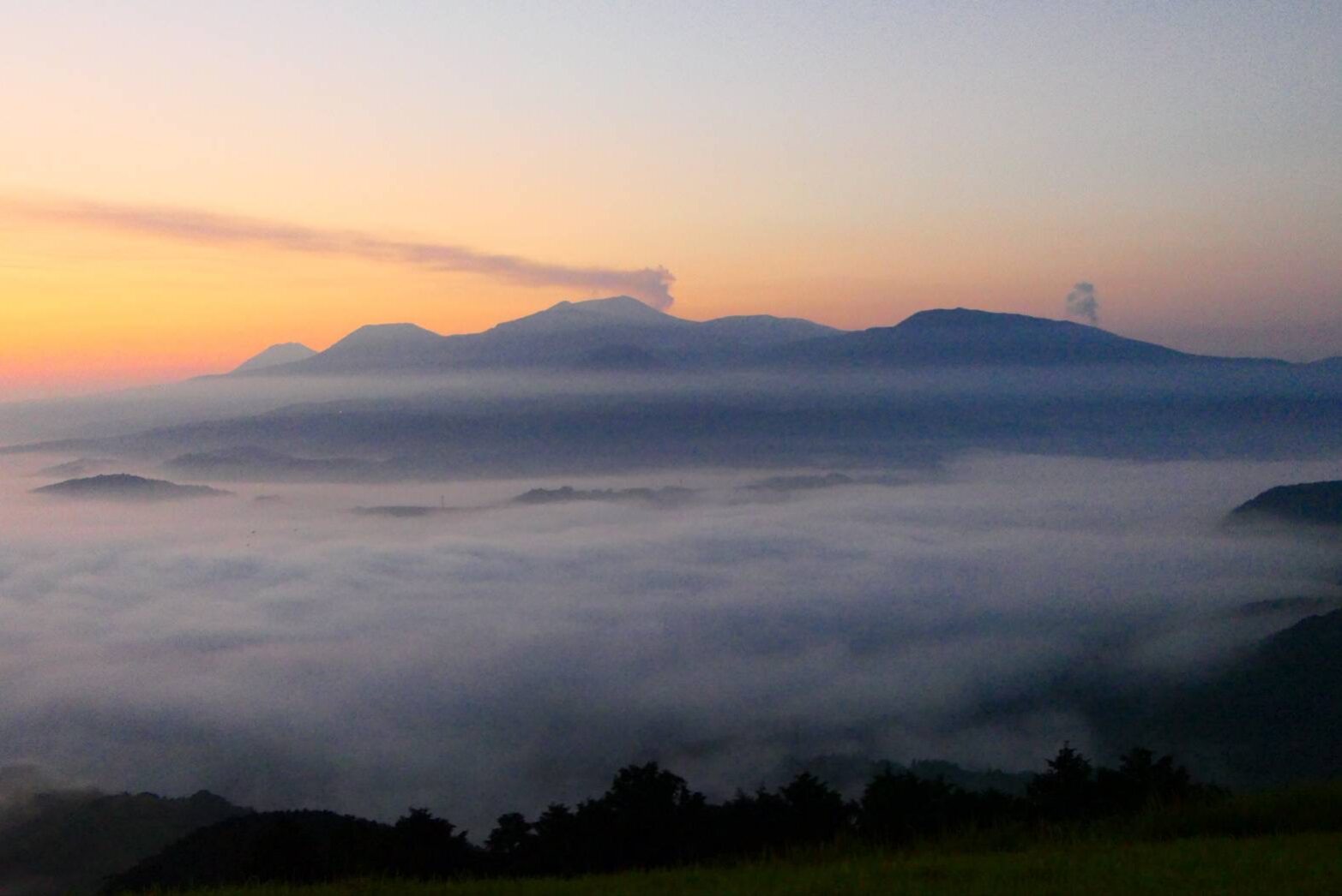 魚野からのご来光-2