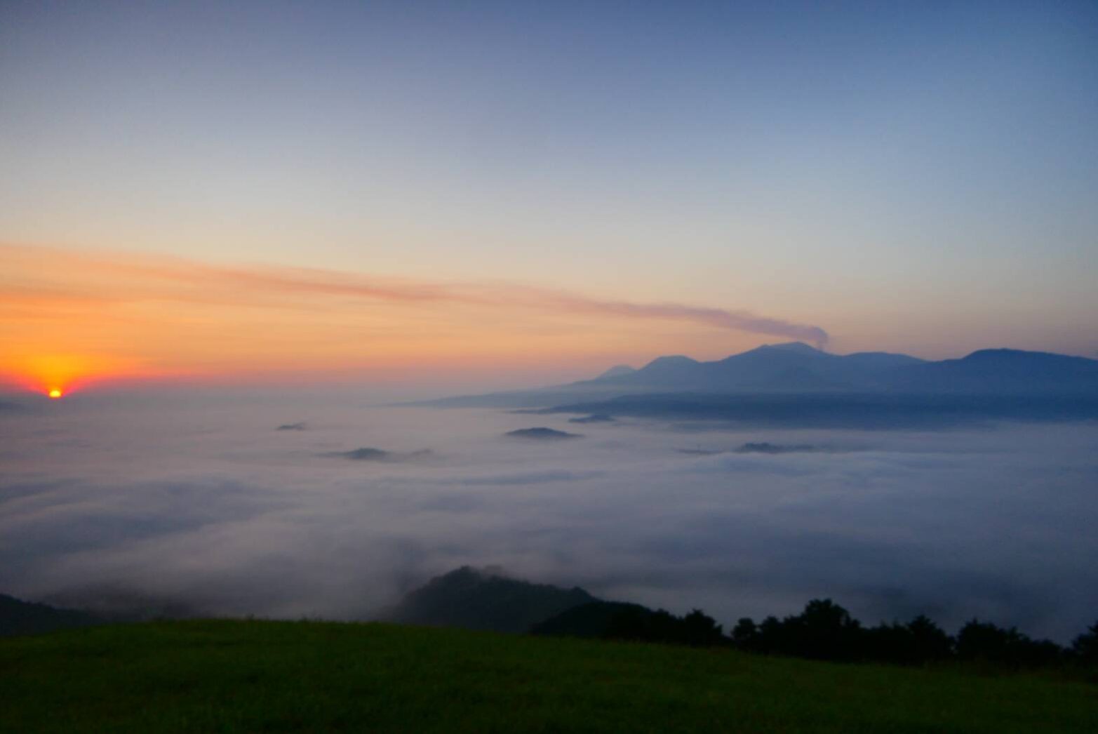 魚野からのご来光-3