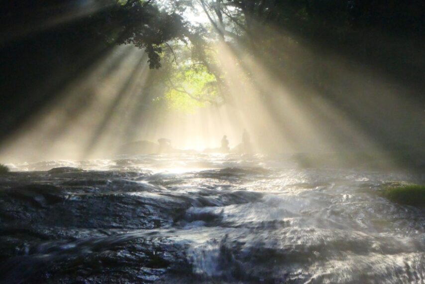 菊池溪谷(光芒)-2