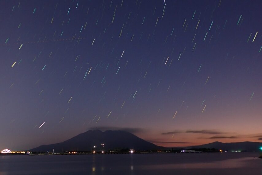 星降る桜島