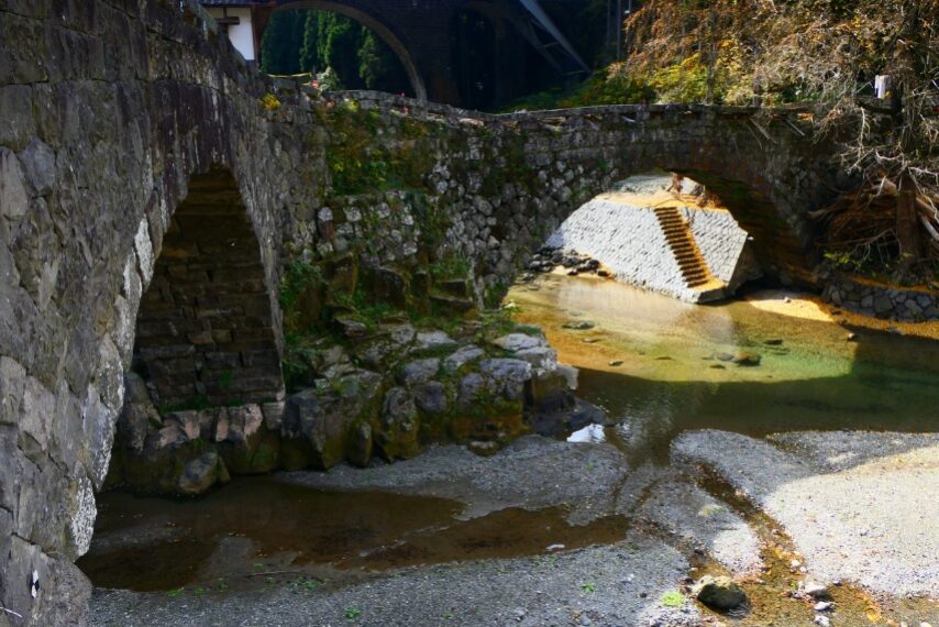 ハートのできる 二俣の石橋-1