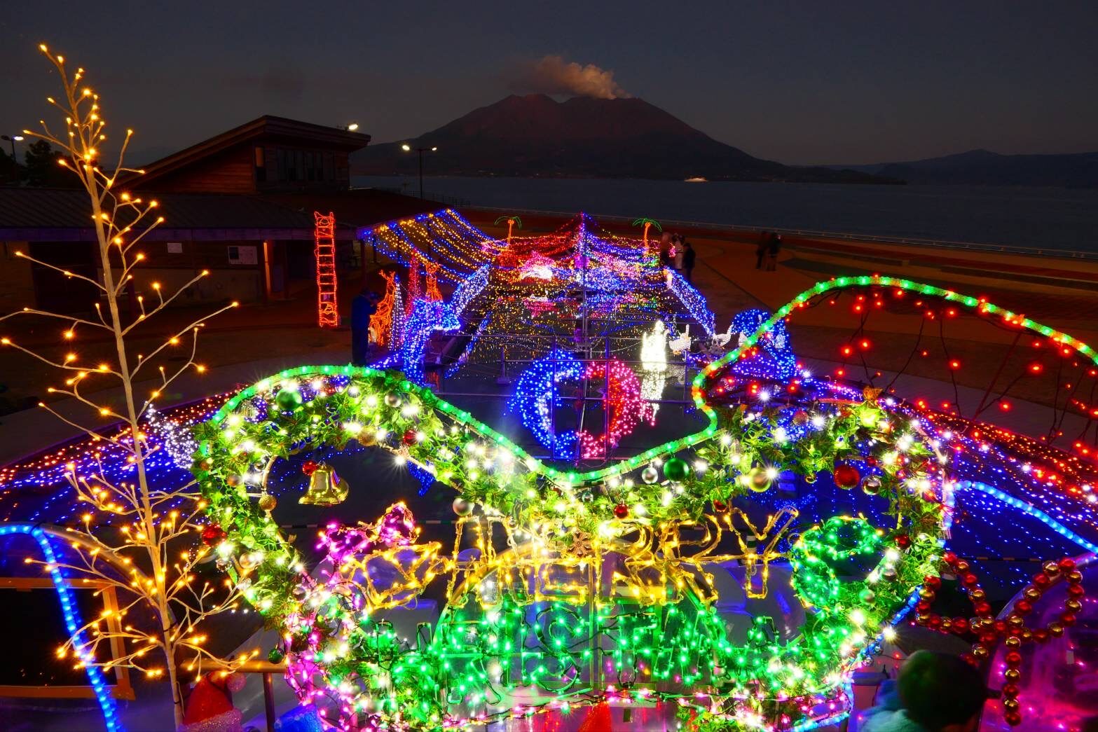 マリンポートかごしま　イルミネーション-1