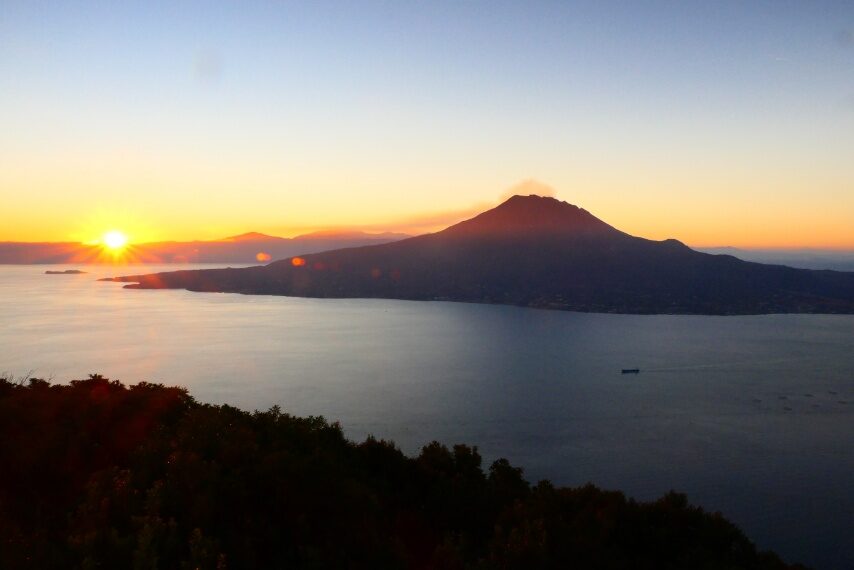 寺山公園からのご来光