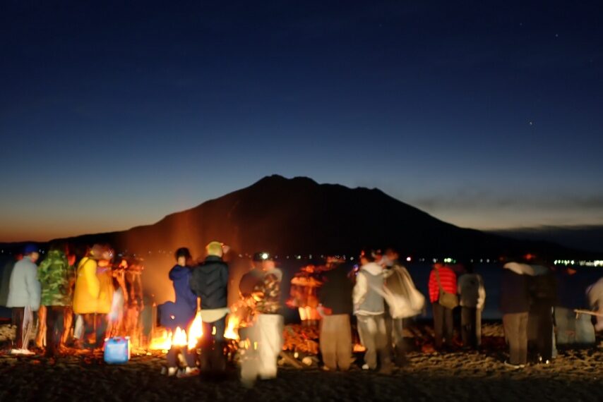 2026 初日の出 磯海水浴場-4