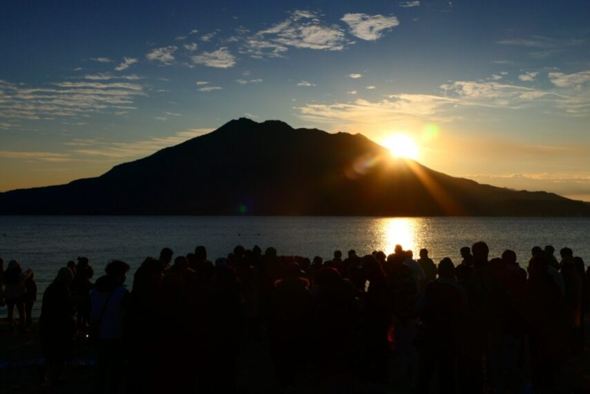 2026 初日の出 磯海水浴場-2