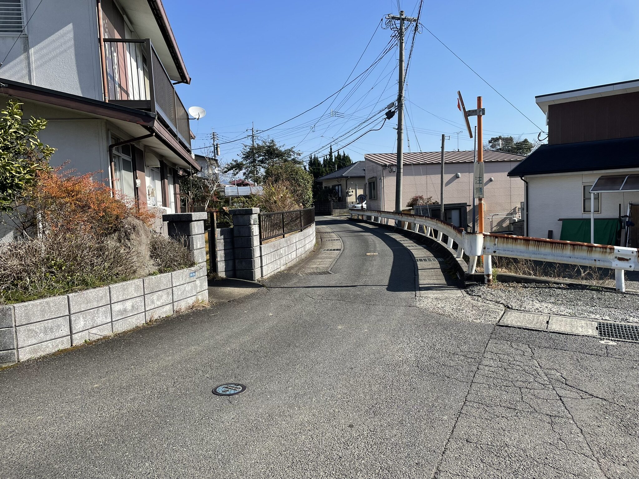 坂之上７丁目　街角