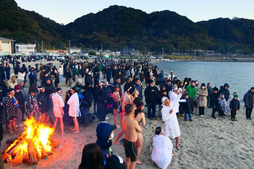 2026 初日の出 磯海水浴場-5